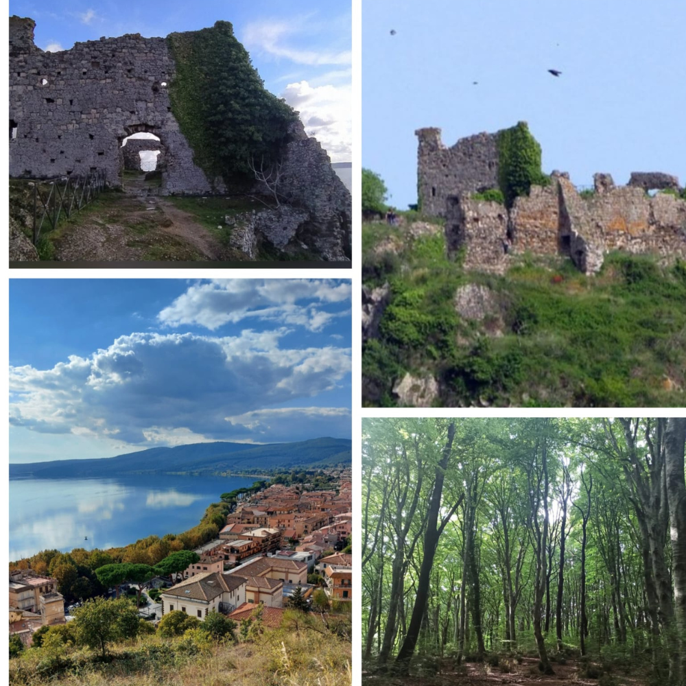 TRAVERSATA DA ORIOLO ROMANO A TREVIGNANO ROMANO DALLA FAGGETA ALLE SPONDE DEL LAGO